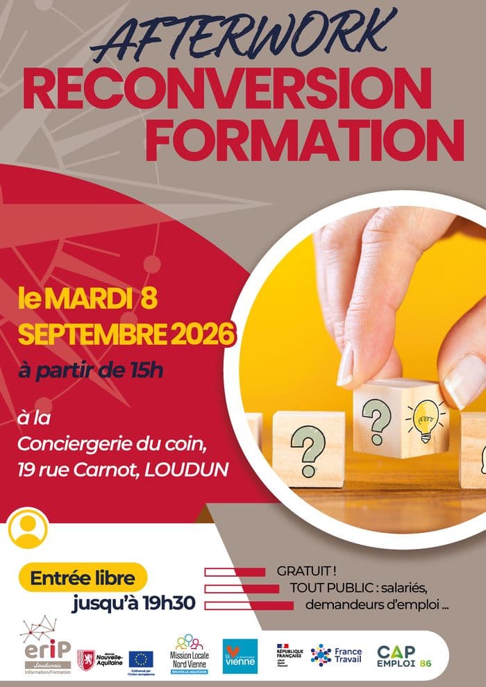 Illustration de l'événement : Afterwork reconversion formation