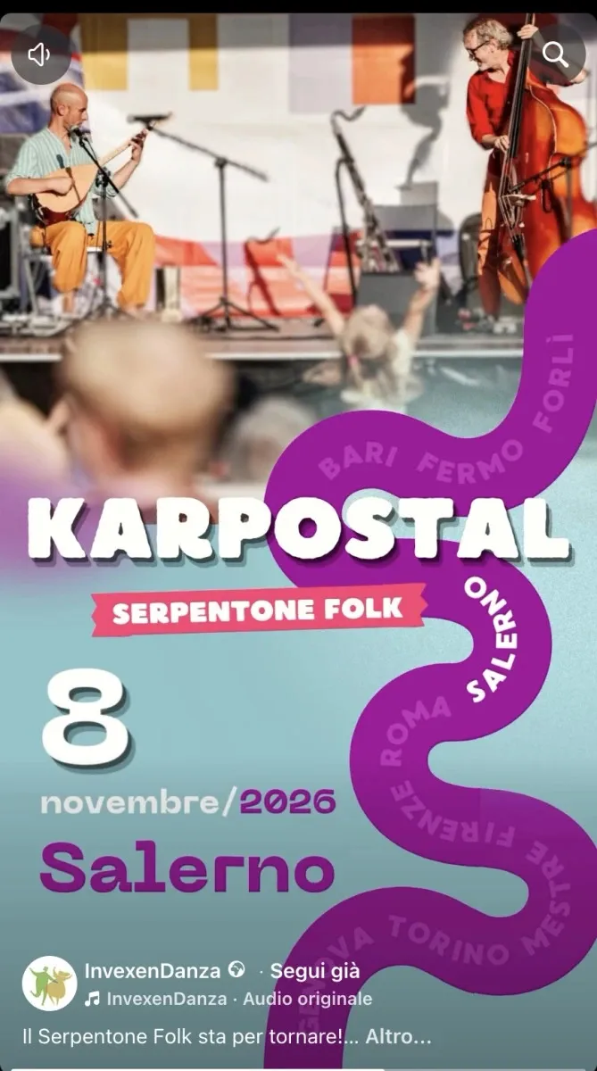 Illustration de l'événement : Karpostal a Salerno