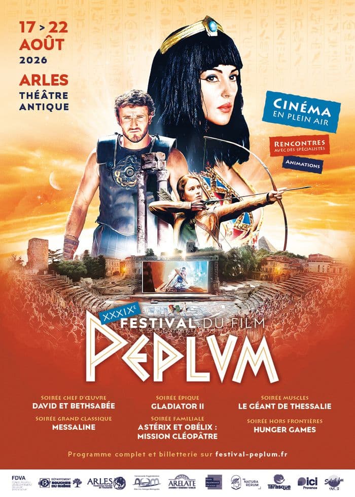 Illustration de l'événement : 39e Festival du Film Peplum