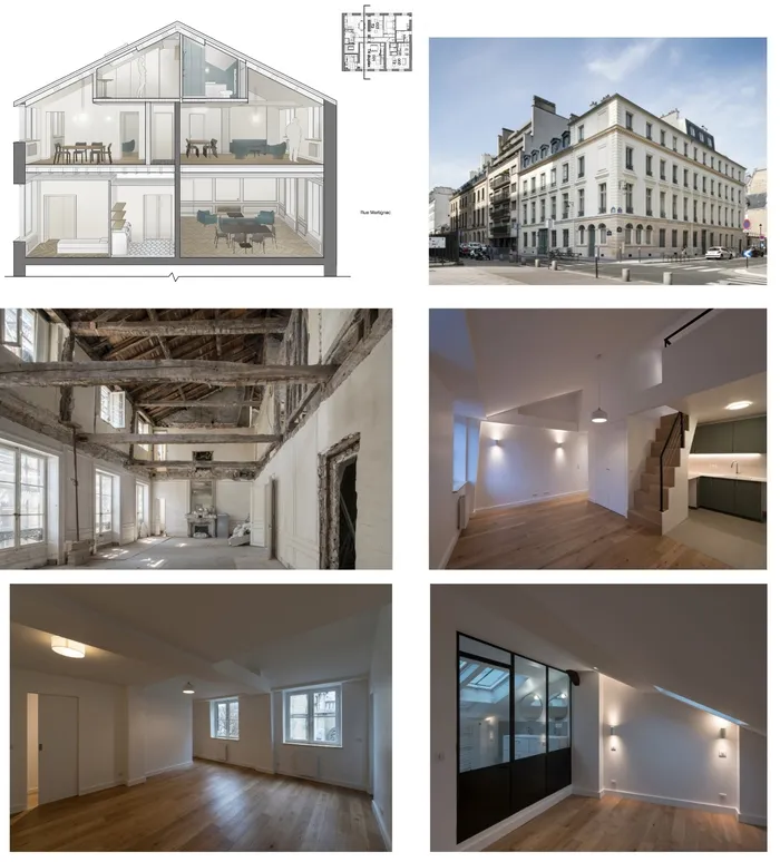 Illustration de l'événement : Duplex sous les toits face à Basilique Ste Clotilde - Habiter Bois