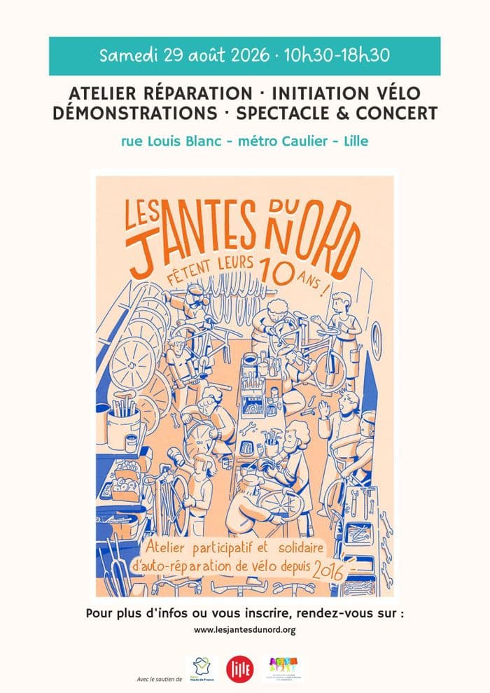 Illustration de l'événement : Les Jantes fêtent leurs 10 ans !