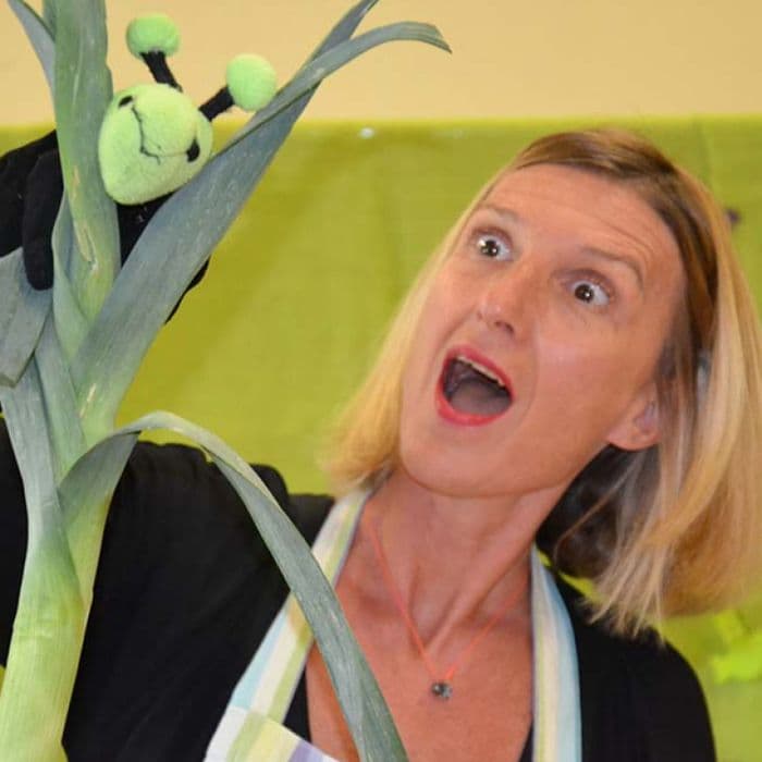 Illustration de l'événement : Spectacle au jardin - Huumm… des légumes