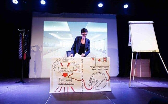 Illustration de l'événement : Conférence gesticulée : Chronique d'une ex-banquière