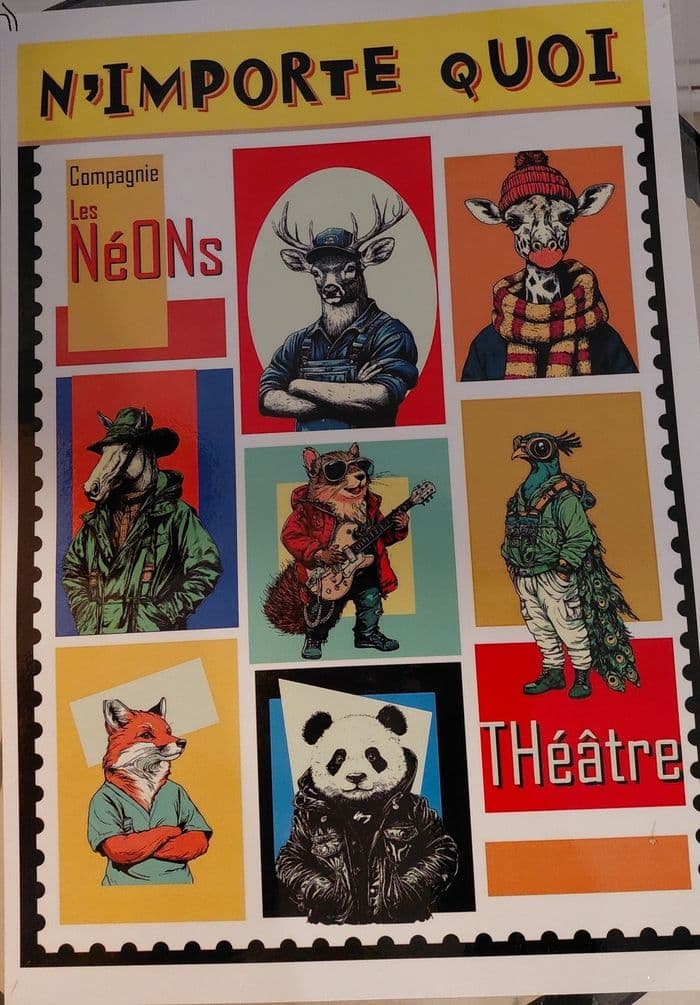 Illustration de l'événement : la Cie de théâtre amateur vous propose son dernier spectacle : N importe quoi !