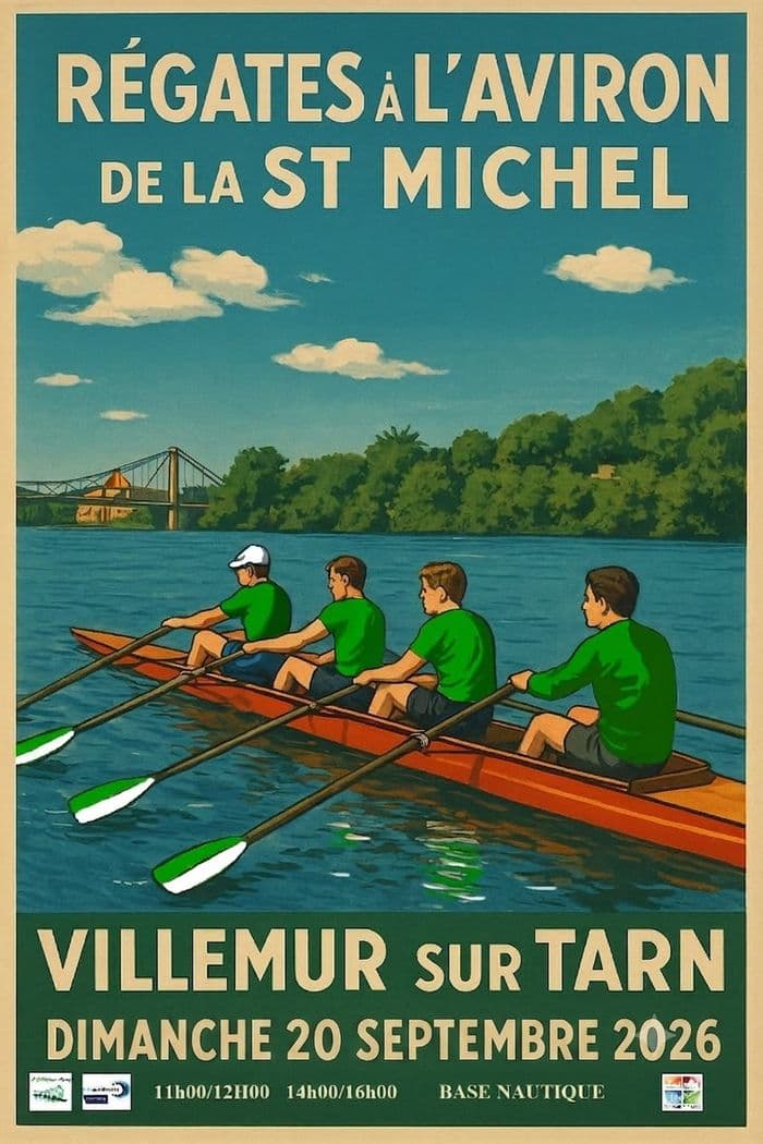 Illustration de l'événement : Régates d'aviron de la St Michel