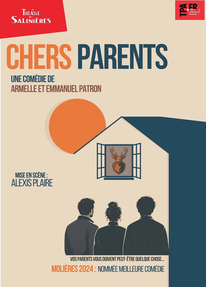 Illustration de l'événement : THEATRE - CHERS PARENTS Comédie d’Emmanuel et Armelle Patron
