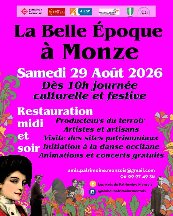 Illustration de l'événement : La Belle Époque revient à Monze !
