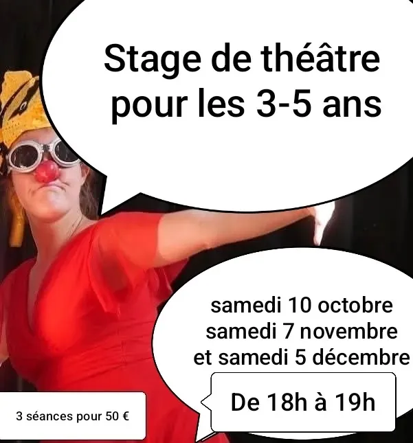 Illustration de l'événement : Stage théâtre enfants à l'Atelier d'artistes