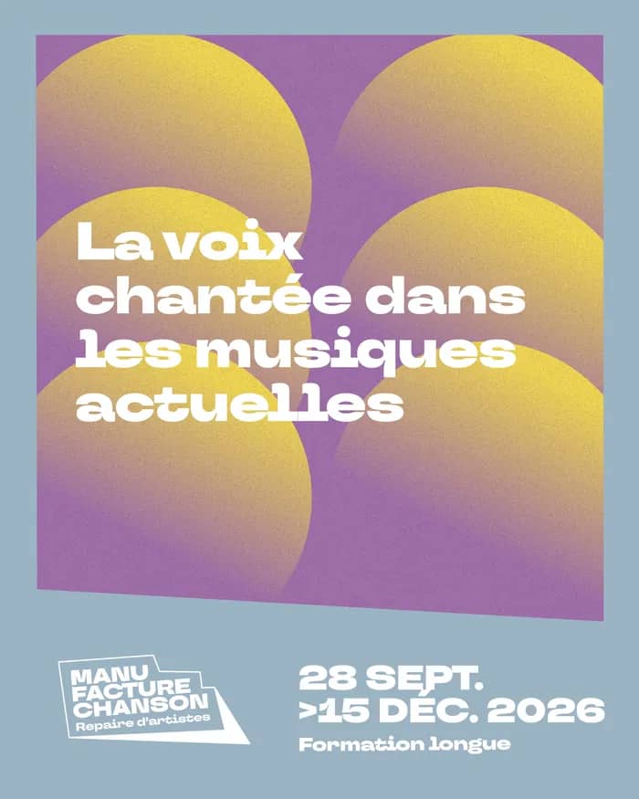Illustration de l'événement : La voix chantée dans les Musiques Actuelles – Parcours long