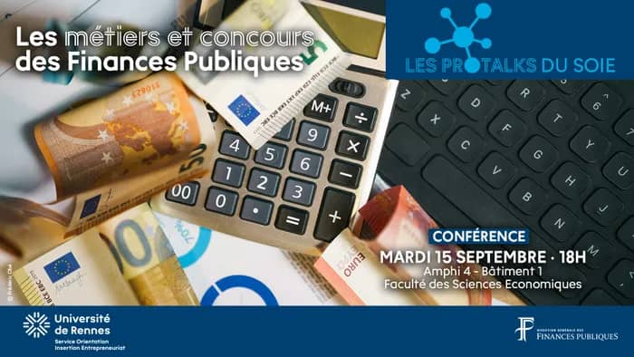 Illustration de l'événement : Les Pro'Talks du SOIE / Les métiers et concours des Finances Publiques