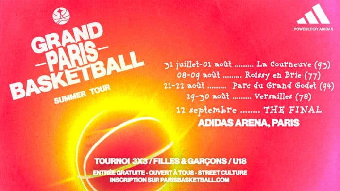Illustration de l'événement : Grand Paris Basketball Summer Tour