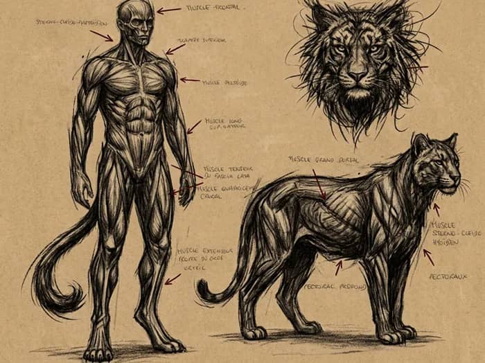 Illustration de l'événement : Crée un hybride mi-homme mi animal !