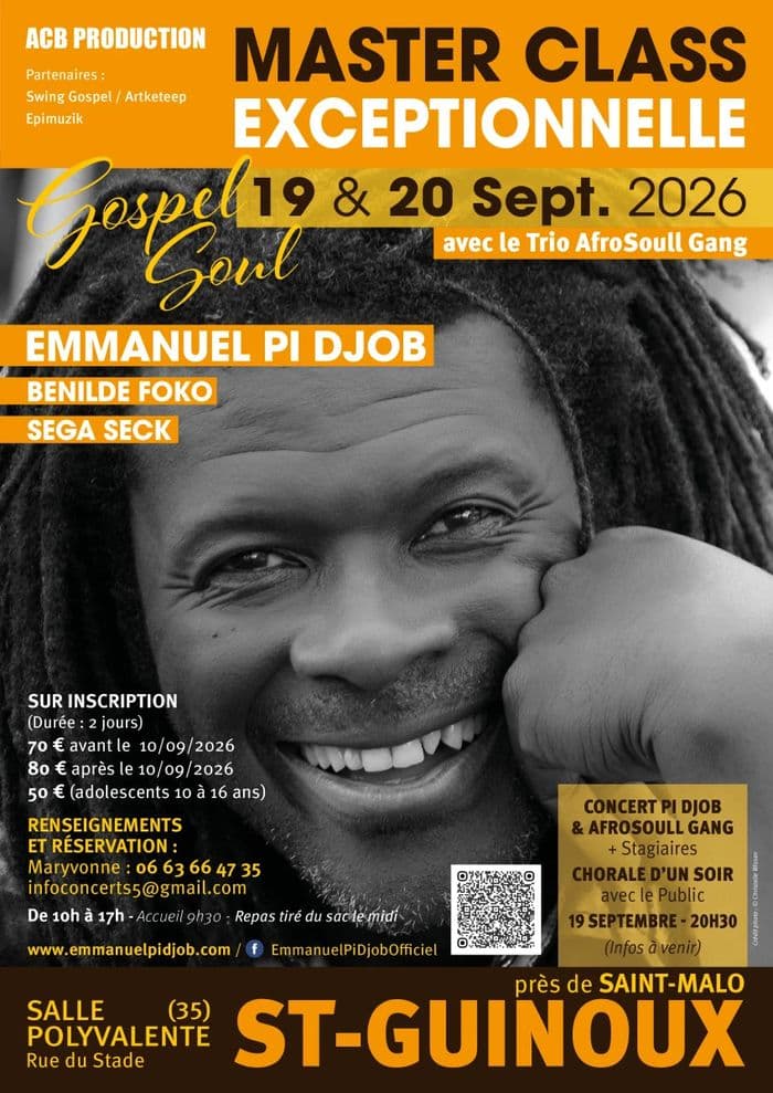 Illustration de l'événement : Emmanuel PI DJOB & AfroSoull Gang