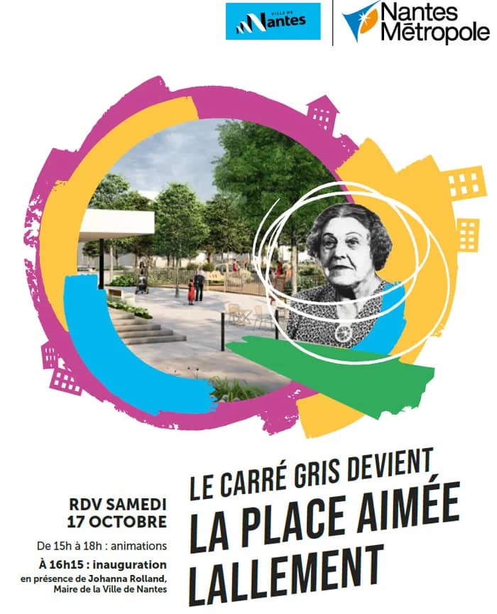 Illustration de l'événement : Inauguration de la place Aimée-Lallement