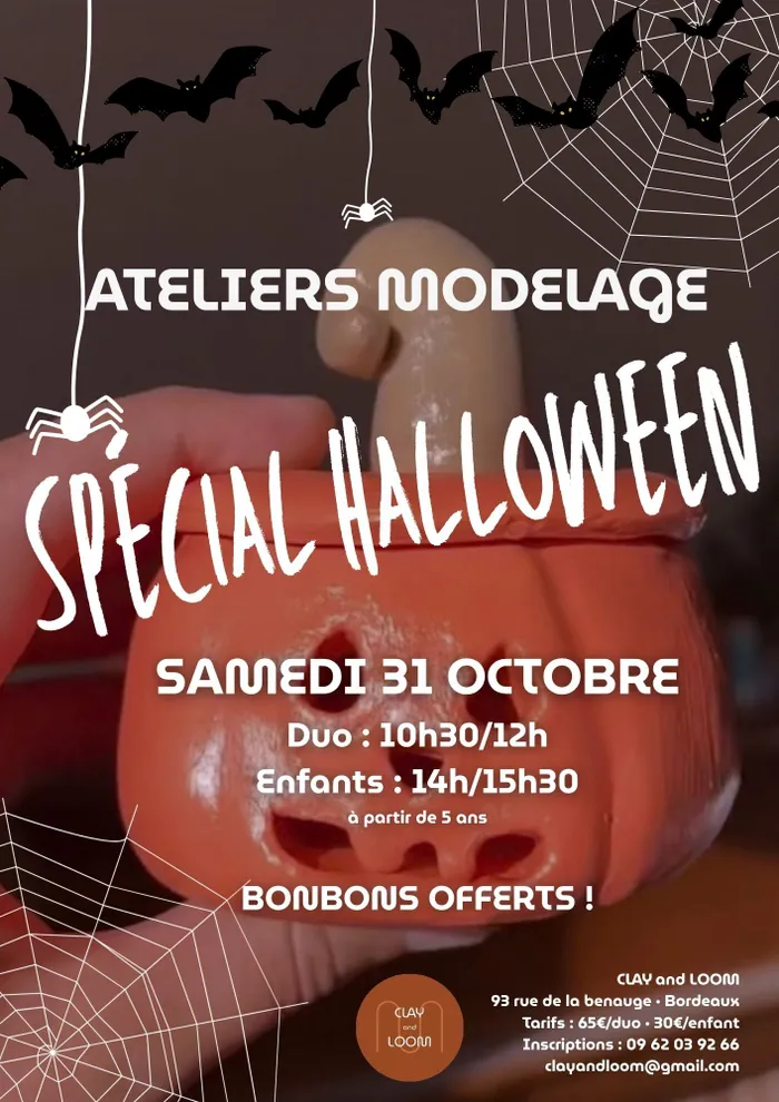 Illustration de l'événement : Modelage Halloween