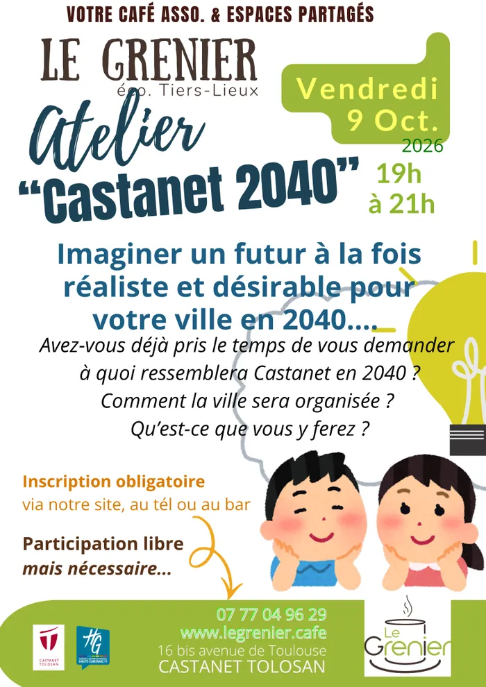 Illustration de l'événement : Atelier Castanet 2040