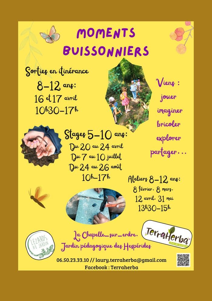 Illustration de l'événement : Stage nature 5-10 ans