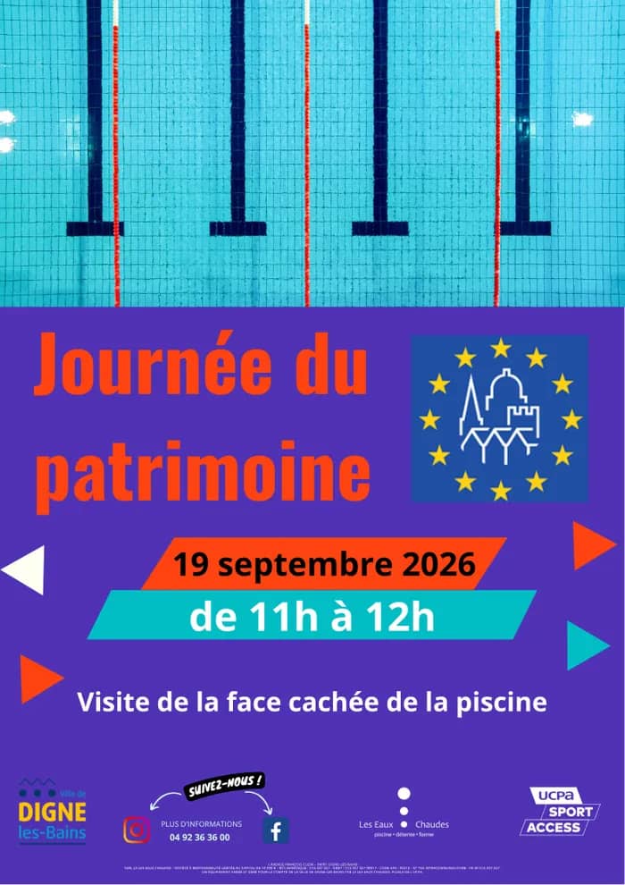 Illustration de l'événement : Visite de la face cachée de la piscine