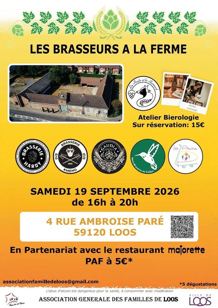 Illustration de l'événement : Les brasseurs à la ferme