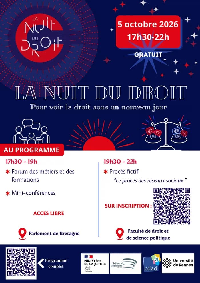 Illustration de l'événement : La nuit du droit