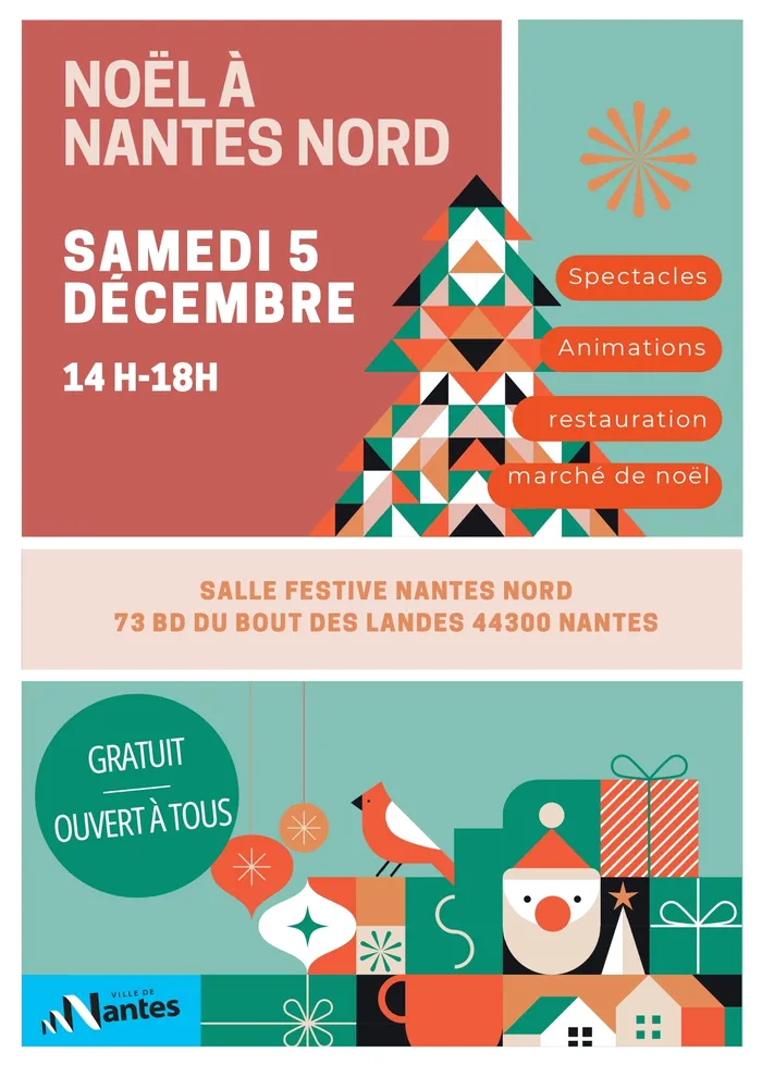 Illustration de l'événement : Noël à Nantes Nord