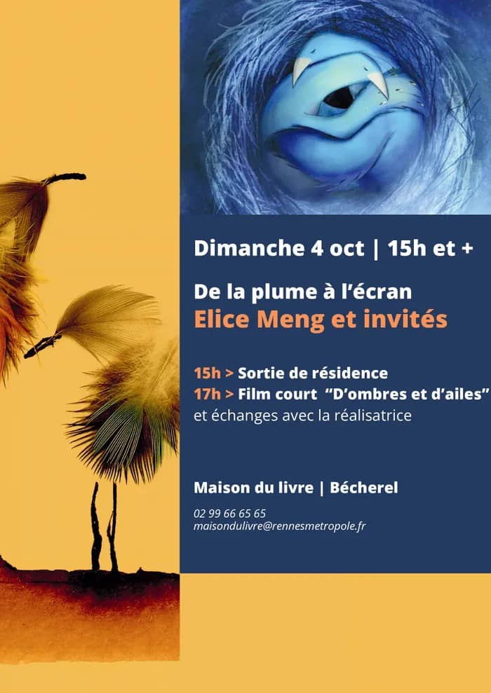 Illustration de l'événement : De la plume à l’écran | Histoire d’un processus de création, avec Elice Meng