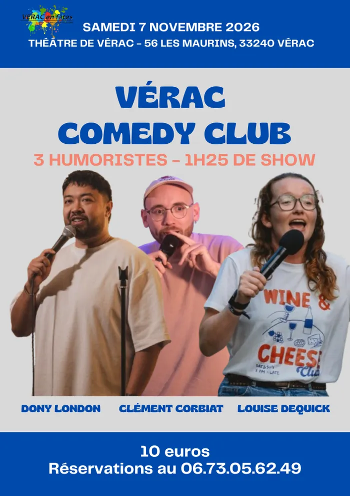 Illustration de l'événement : VERAC COMEDY CLUB, édition 3
