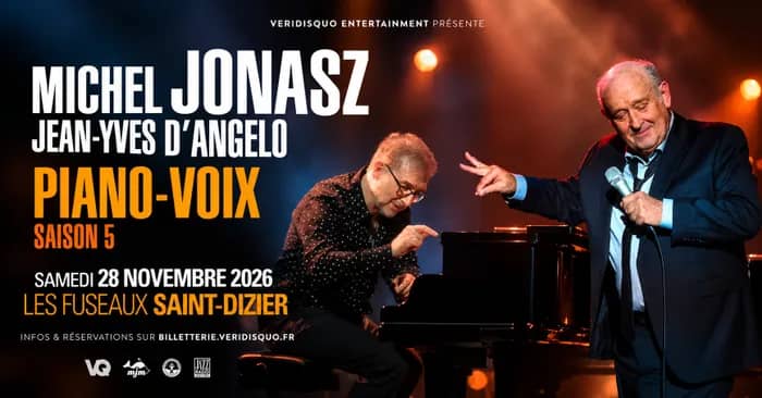 Illustration de l'événement : Michel Jonasz – Piano-voix avec Jean-Yves D’Angelo