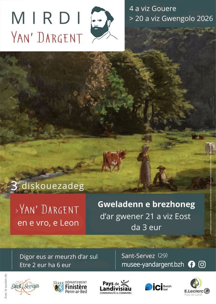 Illustration de l'événement : Musée Yan‘ Dargent à St Servais (29)