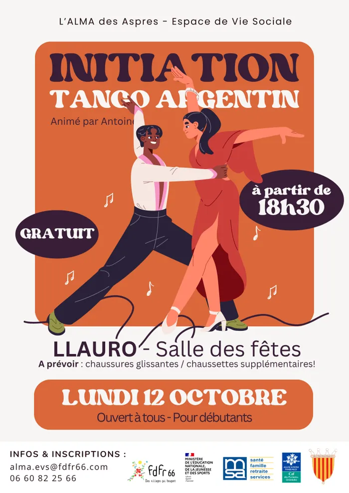 Illustration de l'événement : Initiation Tango Argentin