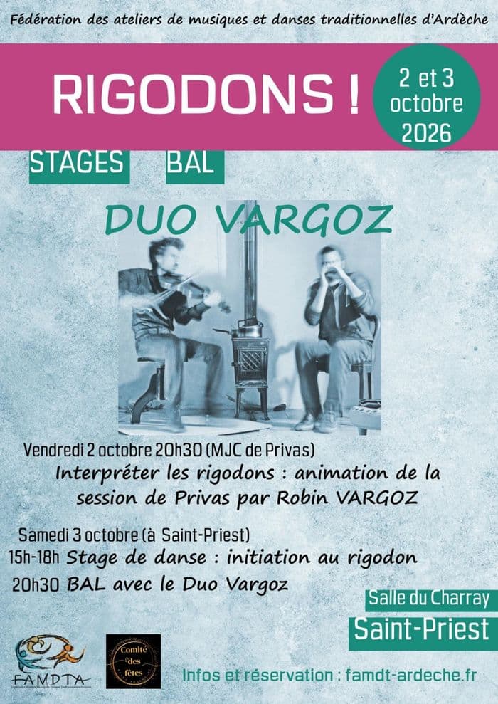 Illustration de l'événement : Journée Rigodon avec le Duo Vargoz