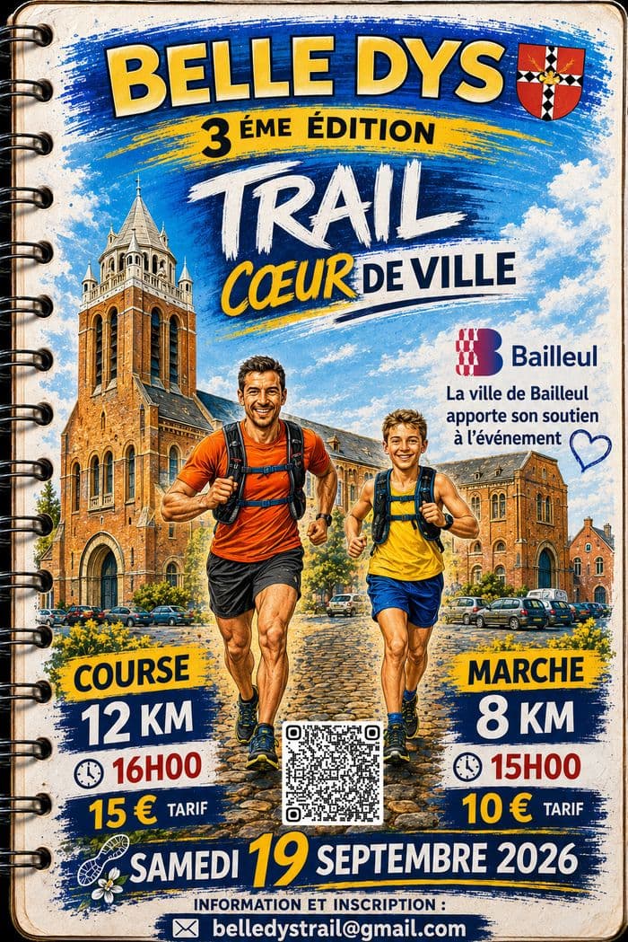 Illustration de l'événement : Belle-Dys-Trail en cœur de ville