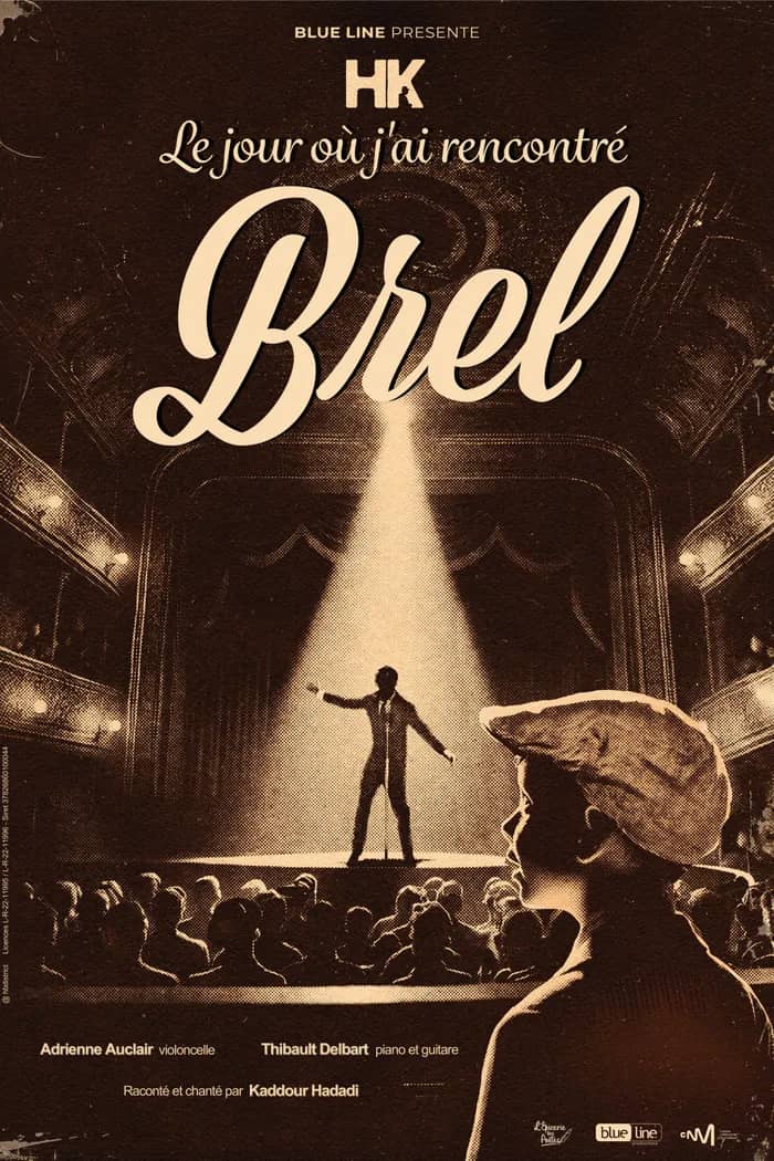 Illustration de l'événement : COMPLET // 20 novembre 2026 - "Le jour où j'ai rencontré Brel" à Andrézieux-Bouthéon (42)