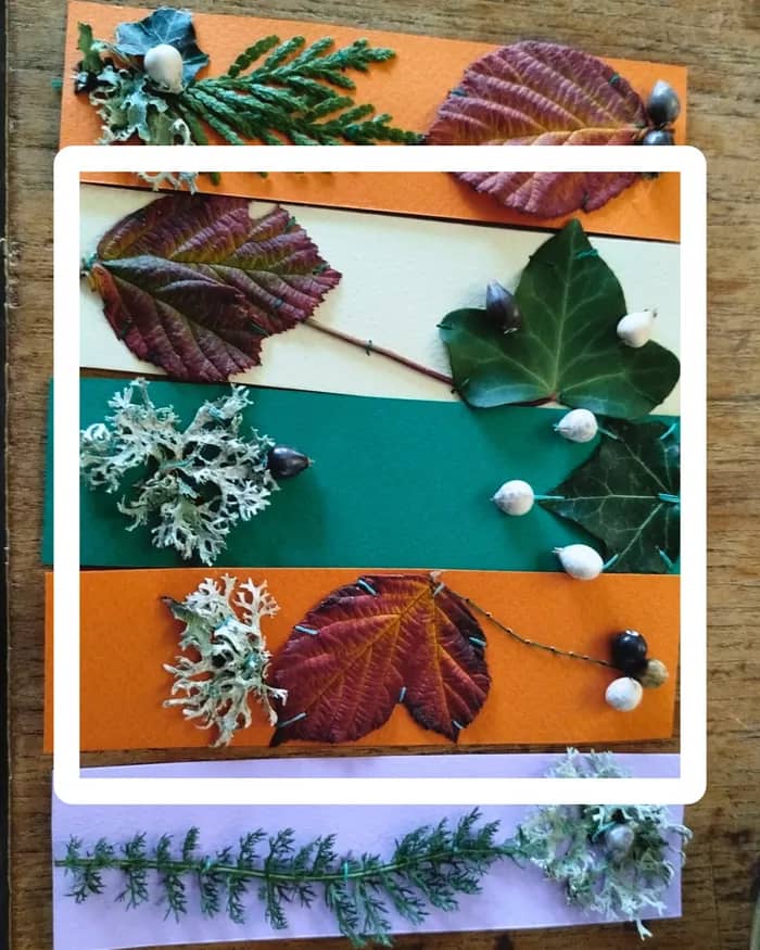 Illustration de l'événement : Création de cartes de voeux naturelles