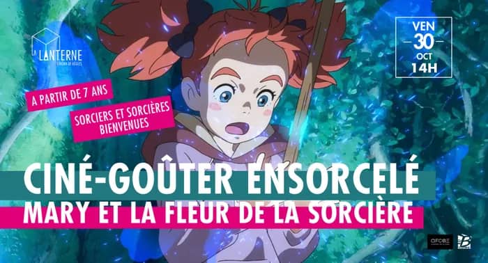 Illustration de l'événement : Ciné-Goûter : Mary et la Fleur de la Sorcière