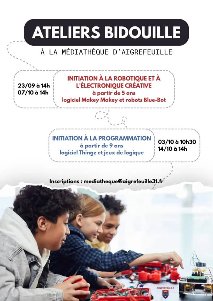 Illustration de l'événement : Ateliers bidouille