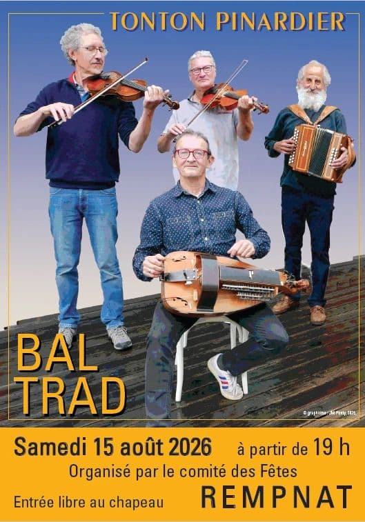 Illustration de l'événement : Bal trad' limousin avec Tonton Pinardier