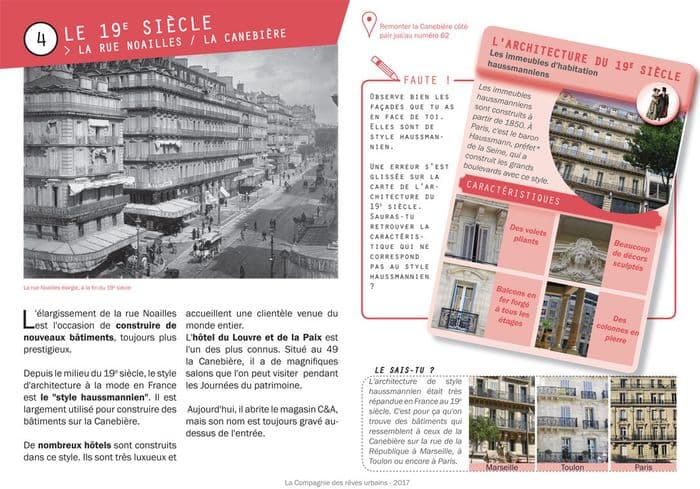 Illustration de l'événement : Carnet de balade urbaine "La Canebière, une rue pas comme les autres"