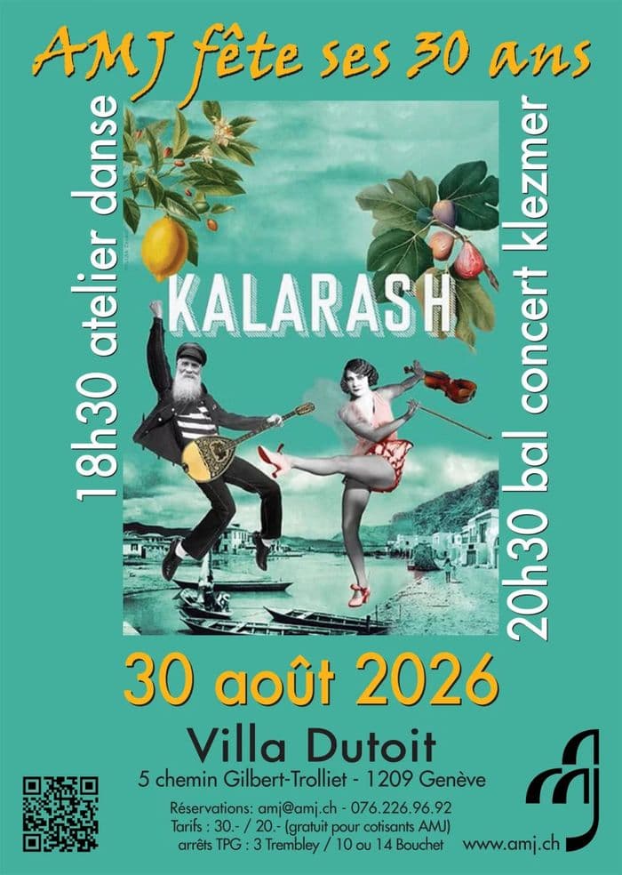 Illustration de l'événement : AMJ fête ses 30 ans avec Kalarash