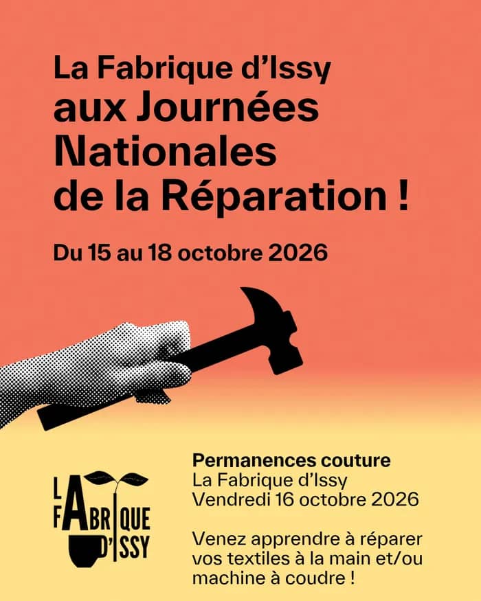 Illustration de l'événement : Journée nationale de la réparation : permanences couture