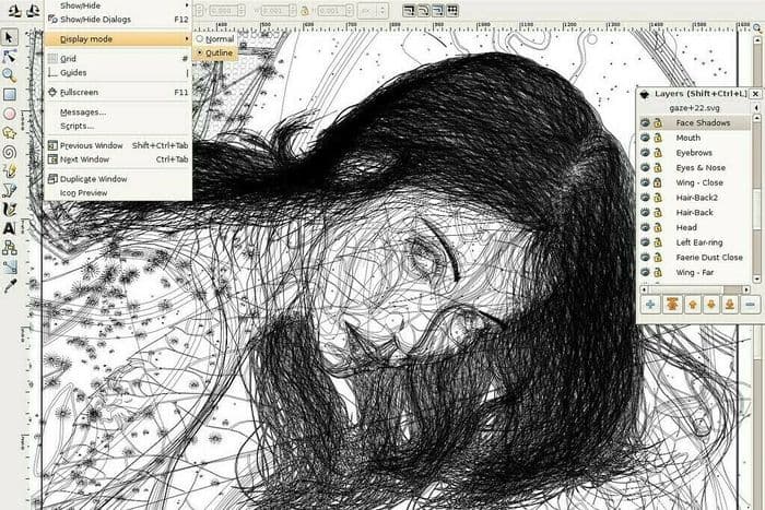 Illustration de l'événement : Concevoir et dessiner avec un logiciels de dessin vectoriel