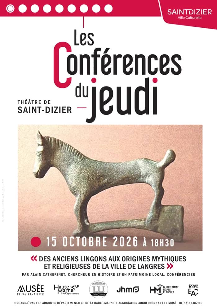 Illustration de l'événement : Conférence du Jeudi : Des anciens lingons aux origines mythiques et religieuses de la ville de Langres.