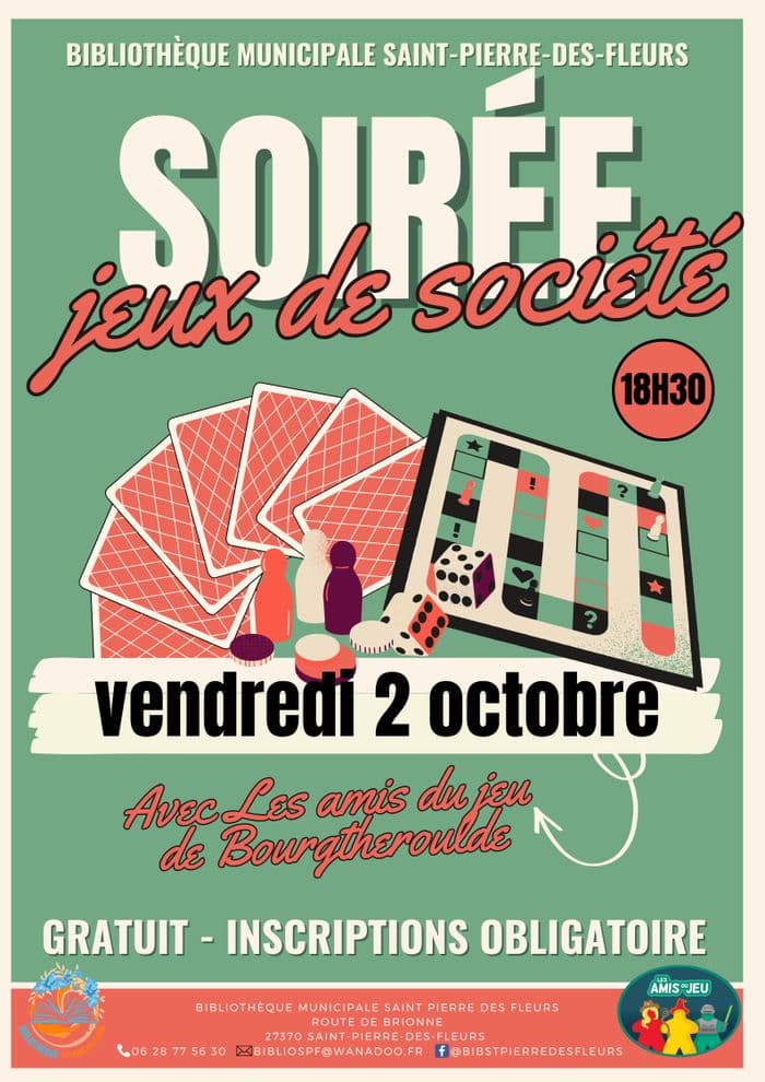 Illustration de l'événement : Soirée jeux de société
