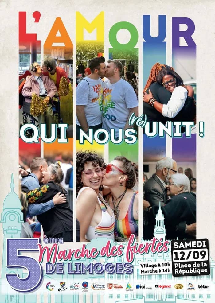 Illustration de l'événement : 5ème Marche des Fiertés de Limoges