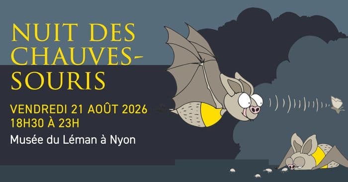 Illustration de l'événement : Nuit des chauves-souris - Musée du Léman