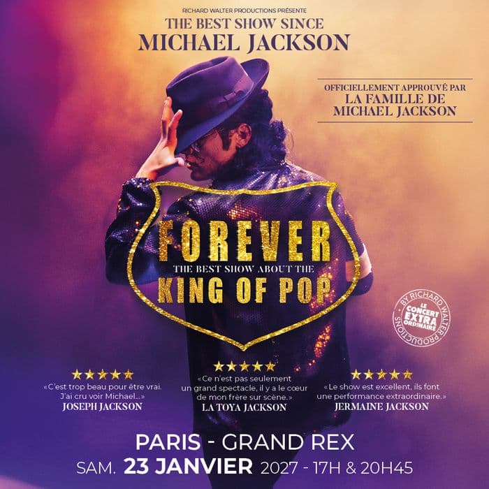 Illustration de l'événement : FOREVER THE BEST SHOW ABOUT THE KING OF POP