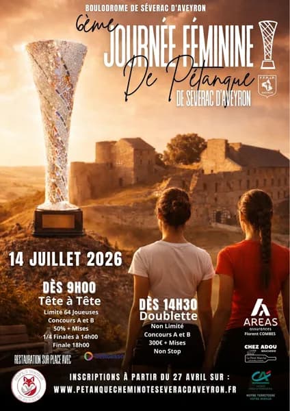 Illustration de l'événement : Journée féminine de pétanque | 6° édition