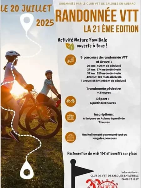 Illustration de l'événement : Rando des Boraldes VTT et pédestre