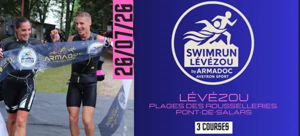 Illustration de l'événement : Swim & Run du Lévézou