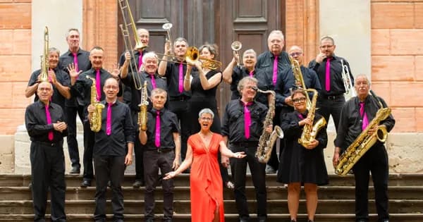 Illustration de l'événement : Concert aux fontaines : MONDAY JAZZ BAND